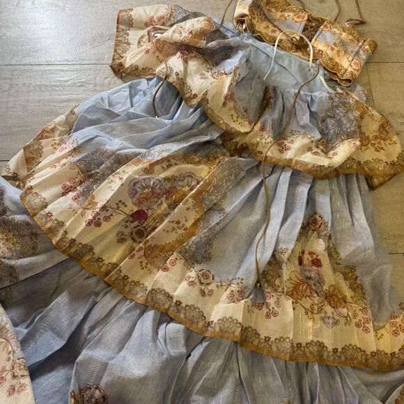 Zimmermann Tiered Camisole Dress Size 1 – Gorgeous Fabric, Tried On - Picture 7 of 17